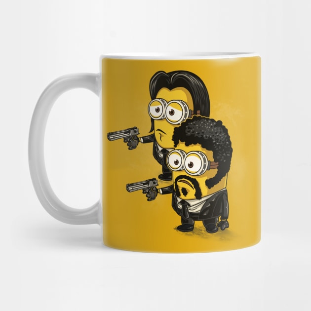 Vincent, Jules and the Minions by arashiyuka